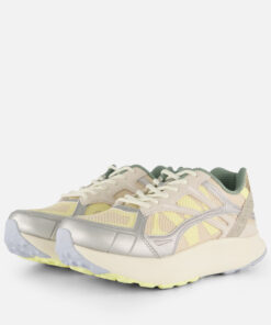 Alternative view of Woden Ronja Sneakers geel Mesh/ Leer