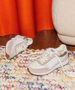 Woden Ronja Sneakers wit Leer