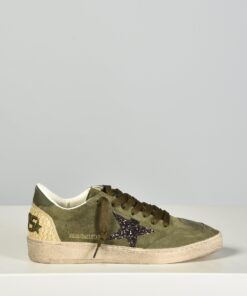 Golden Goose sneakers Ballstar GWF00117.F008705.35968 olive green/beige