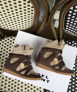 Isabel Marant sneakers Bekett-Gz BK0010FA-C1E02S chocolate/sand brown