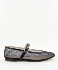 Le Monde Beryl ballerina's Mary Jane Mesh MRJ-MES-BLA black