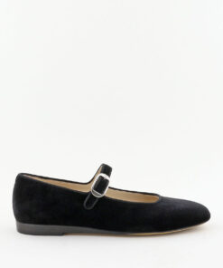 Le Monde Beryl ballerina's Mary Jane Velvet MRJ-VEL-BLA black
