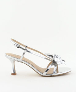 Lola Cruz sandalen 035Z17BK silver