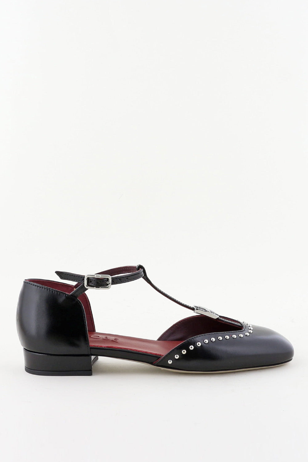 Morobe ballerina's Florinne 01 black shiny